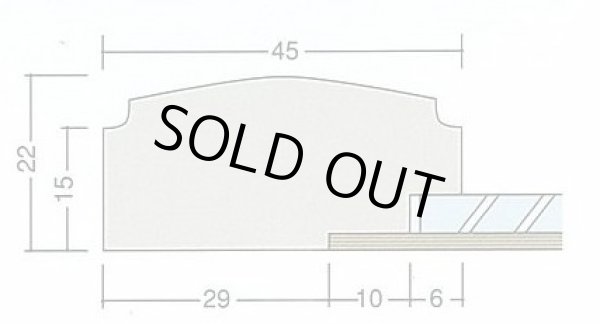 画像3: 【新品アウトレット！！】No.740　オーダーミラー　600×900　ナチュラル・ニス (3)