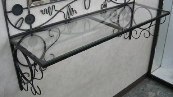 画像2: 【新品】アイアンフレームカウンター (2)