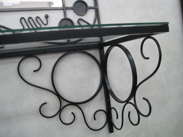 画像3: 【新品】アイアンフレームカウンター (3)