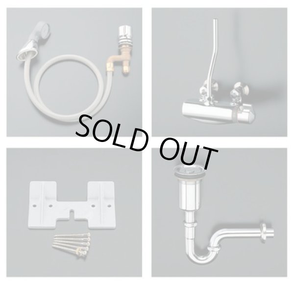 画像2: S305DNU　新品　サーモスタット混合栓セット＋中古ボウル (2)