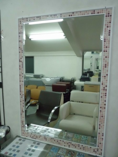 画像2: 【新品】モザイクタイルミラー (2)