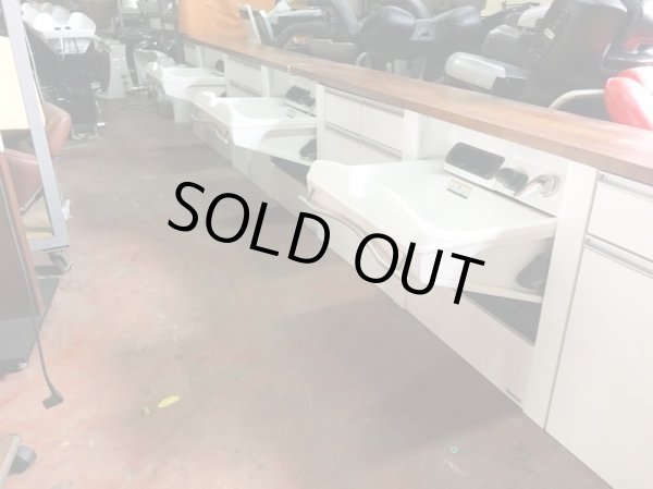 画像4: サロンコンソール　カスタムタイプ　LL寸（3連） (4)