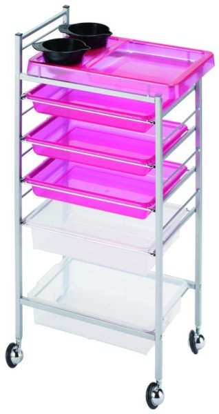 画像5: 【新品】【送料無料】Ｃ-328　ヘアカラーワゴン (5)