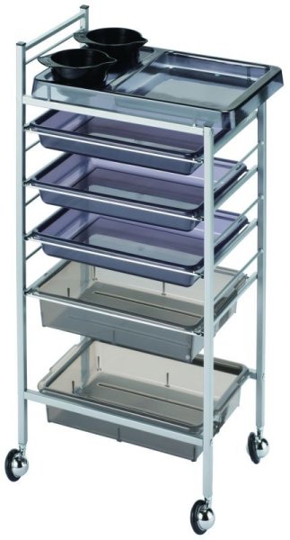 画像3: 【新品】【送料無料】Ｃ-328　ヘアカラーワゴン (3)