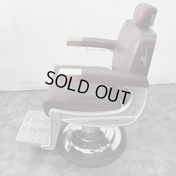 画像10: 【中古現状品】タカラ クラシックバーバーチェア No.225 【張替可能】 (10)