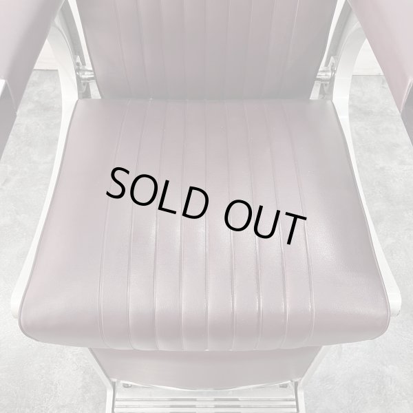 画像6: 【中古現状品】タカラ クラシックバーバーチェア No.225 【張替可能】 (6)