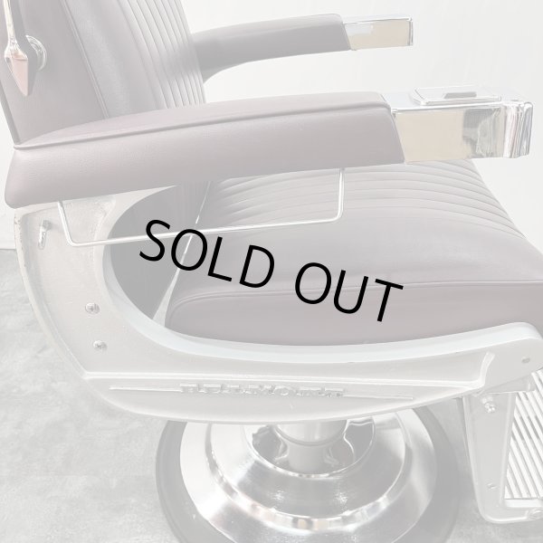 画像21: 【中古現状品】タカラ クラシックバーバーチェア No.225 【張替可能】 (21)