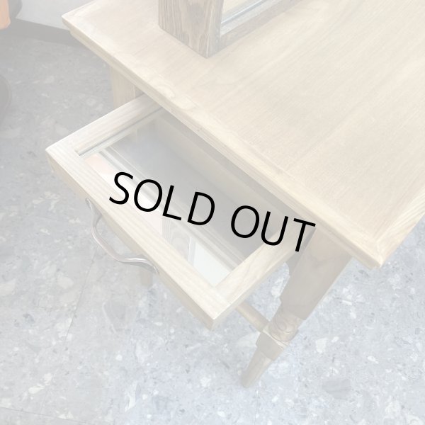 画像10: 【中古現状品】マテリ　アンティークドレッサー　片面ミラー【関西エリア限定販売】 (10)