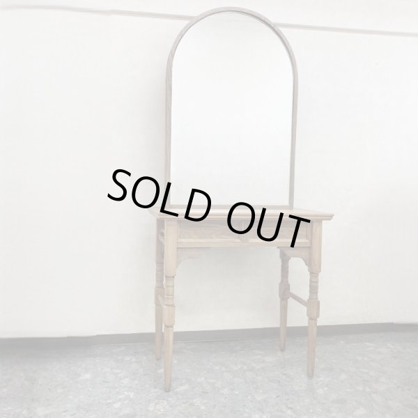 画像2: 【中古現状品】マテリ　アンティークドレッサー　片面ミラー【関西エリア限定販売】 (2)