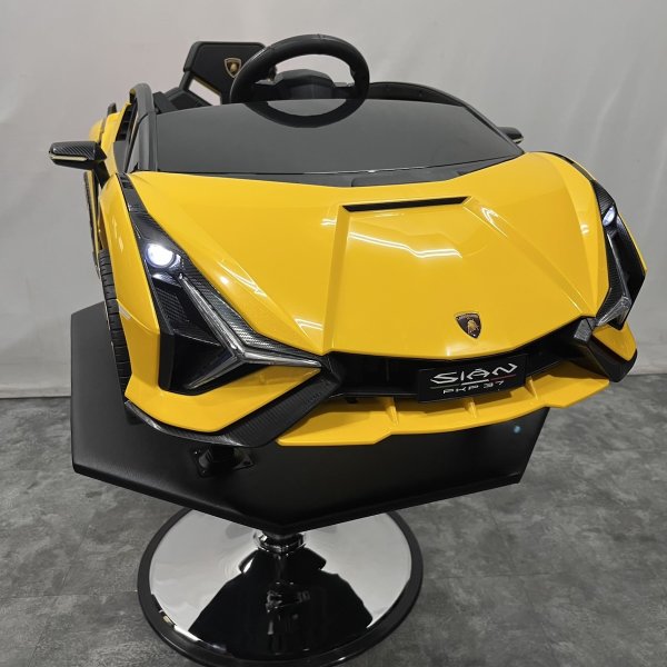 画像19: 【受注生産品】子供用セットイス  キッズカー  ランボルギーニ(イエロー) (19)