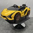 画像2: 【受注生産品】子供用セットイス  キッズカー  ランボルギーニ(イエロー) (2)