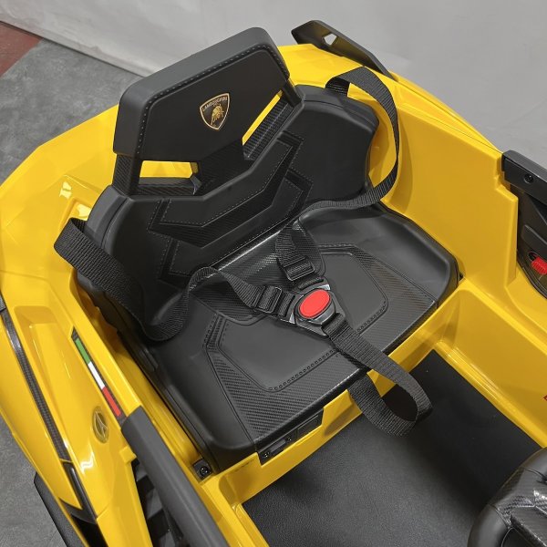 画像14: 【受注生産品】子供用セットイス  キッズカー  ランボルギーニ(イエロー) (14)