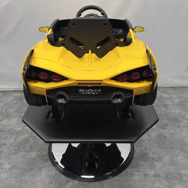 画像7: 【受注生産品】子供用セットイス  キッズカー  ランボルギーニ(イエロー) (7)
