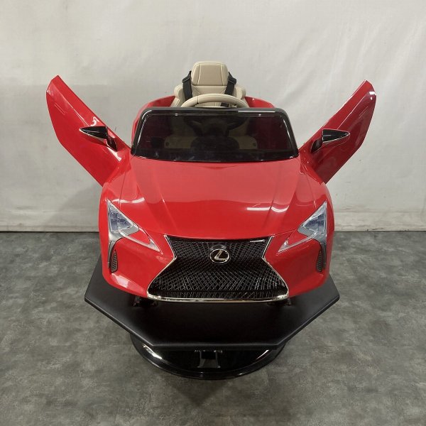 画像8: 【受注生産品】子供用セットイス キッズカー レクサス LC500　レッド (8)