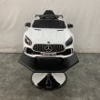 画像2: 【受注生産品】子供用セットイス キッズカー ベンツAMG　ホワイト (2)