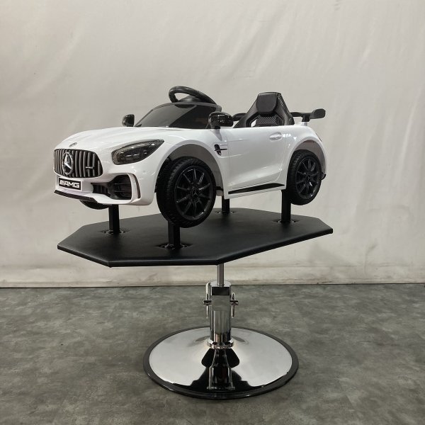 画像5: 【受注生産品】子供用セットイス キッズカー ベンツAMG　ホワイト (5)