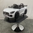 画像1: 【受注生産品】子供用セットイス キッズカー ベンツAMG　ホワイト (1)