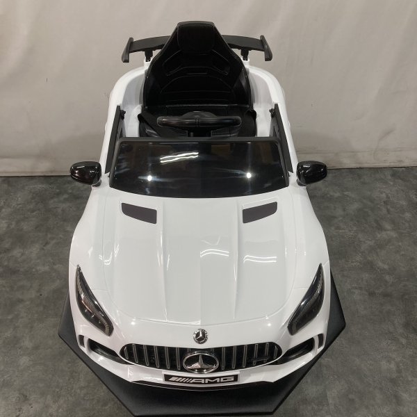 画像7: 【受注生産品】子供用セットイス キッズカー ベンツAMG　ホワイト (7)