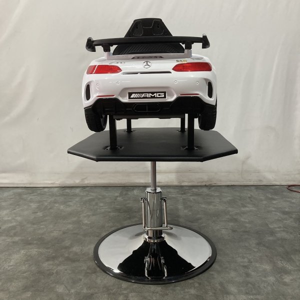 画像6: 【受注生産品】子供用セットイス キッズカー ベンツAMG　ホワイト (6)