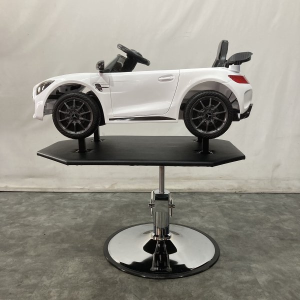 画像4: 【受注生産品】子供用セットイス キッズカー ベンツAMG　ホワイト (4)