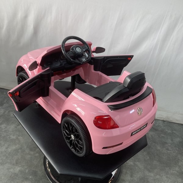 画像7: 【受注生産品】子供用セットイス キッズカー　フォルクスワーゲンビートル　ピンク (7)