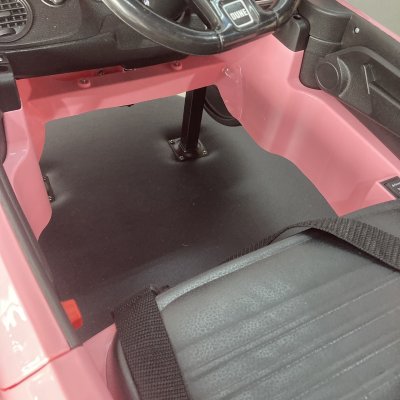 画像1: 【受注生産品】子供用セットイス キッズカー フォルクスワーゲンビートル ピンク
